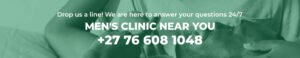 Men's Health Clinic Near Me, Consult Today. Call +27 76 608 1048
