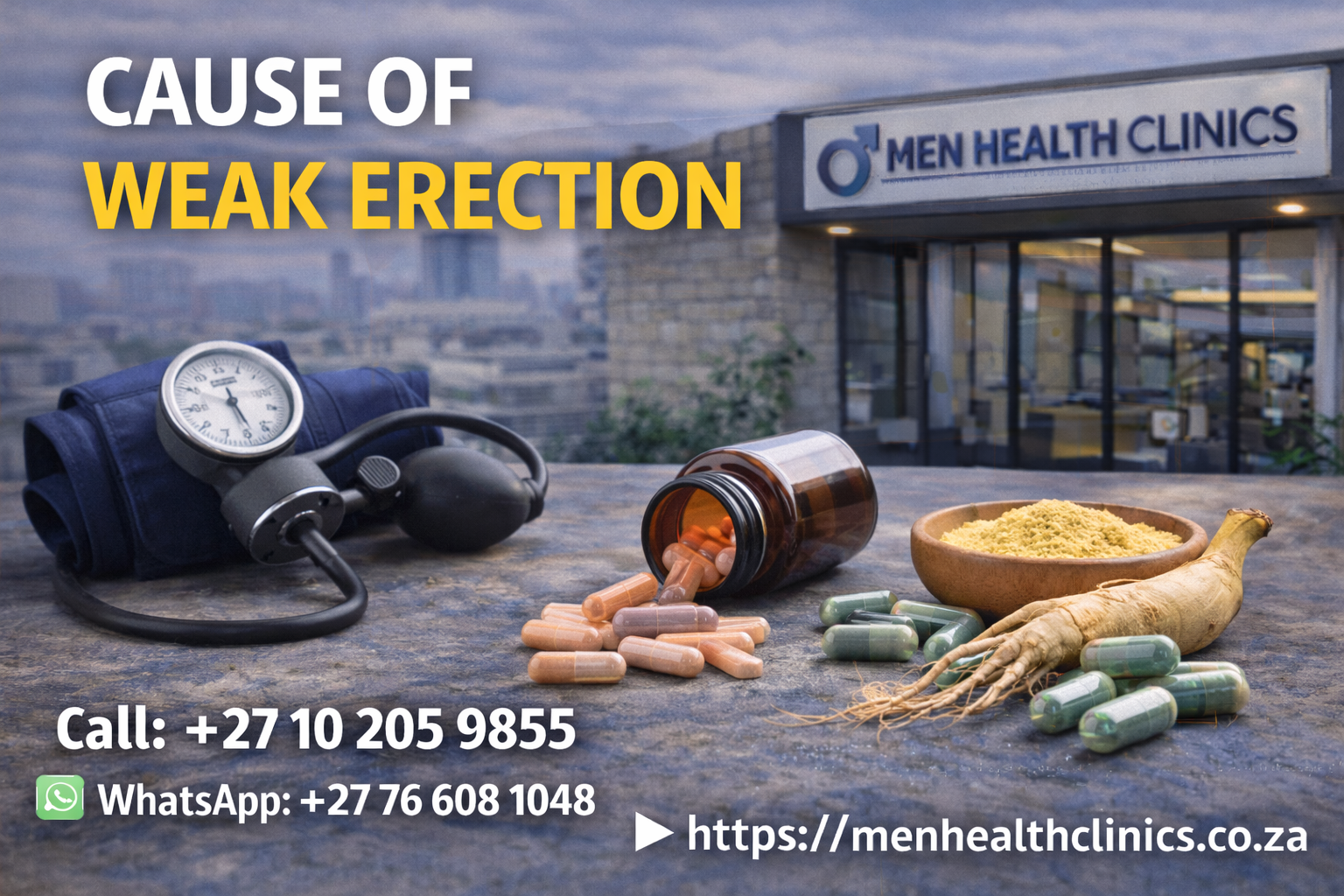 Cause Of Weak Erection​