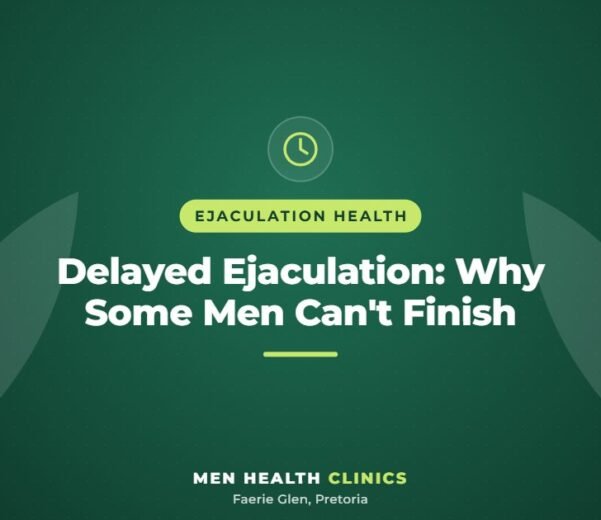 Delayed Ejaculation: Why Some Men Can't Finish - Men Health Clinics, Faerie Glen, Pretoria